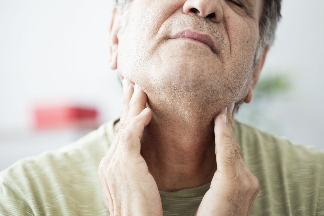 Entzündung der Lymphknoten als Ursache von Nackenschmerzen